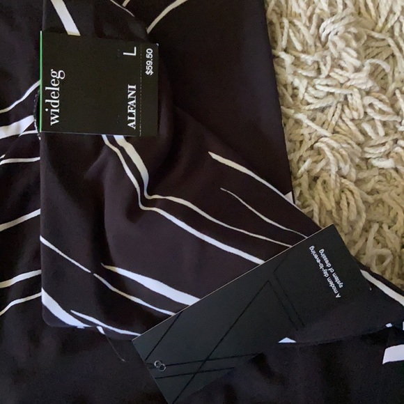 Alfani wide leg modern Women pants size Large - Picture 3 of 6